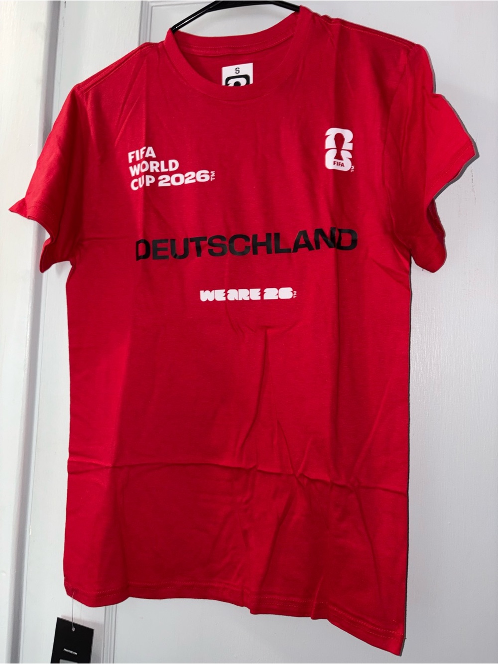 World Cup 2026 Deutschland Men’s Red Team T‑Shirt